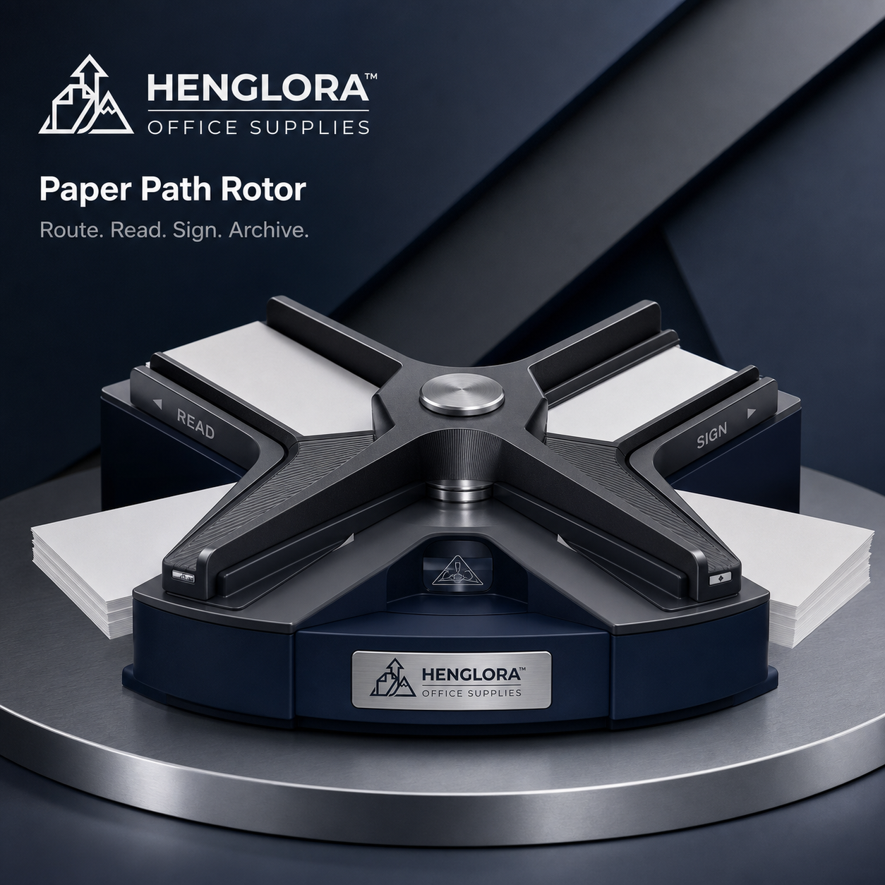 Henglora™ QuadRoute Document Sorter