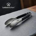 Lotteskitchen™ Stainless Serving Tongs